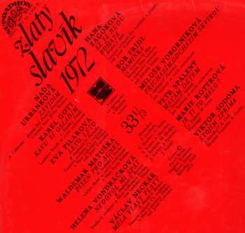 LP Various: Zlatý Slavík 1972