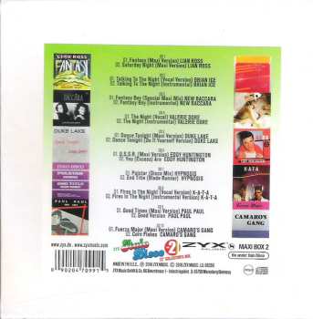 10CD/Coffret Various: ZYX Italo Disco 12" Collector's Box (Vol.2)