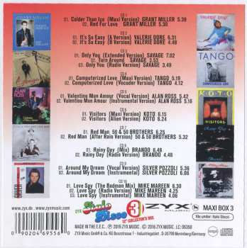 10CD/Coffret Various: ZYX Italo Disco 12" Collector's Box (Vol.3)