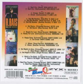 10CD/Coffret Various: ZYX Italo Disco 12" Collector's Box (Vol.4)