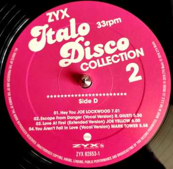 2LP Various: ZYX Italo Disco Collection 2