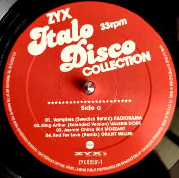 3LP Various: ZYX Italo Disco Collection