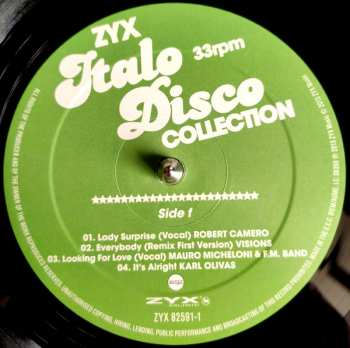 3LP Various: ZYX Italo Disco Collection
