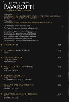 2DVD Various: The Tribute To Pavarotti - One Amazing Weekend In Petra