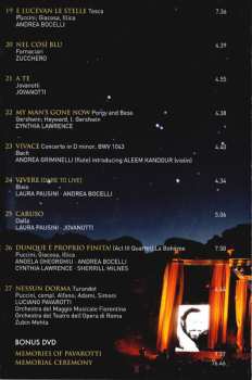 2DVD Various: The Tribute To Pavarotti - One Amazing Weekend In Petra