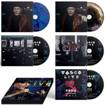 2CD/2DVD/Coffret/Blu-ray Vasco Rossi: Vasco Live (Roma Circo Massimo) LTD