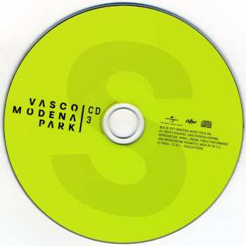 3CD/2DVD/Coffret Vasco Rossi: Vasco Modena Park