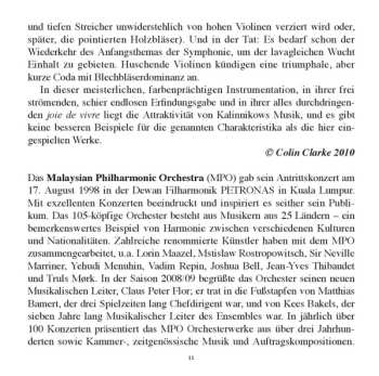 CD Vasily Sergeyevich Kalinnikov: The Two Symphonies