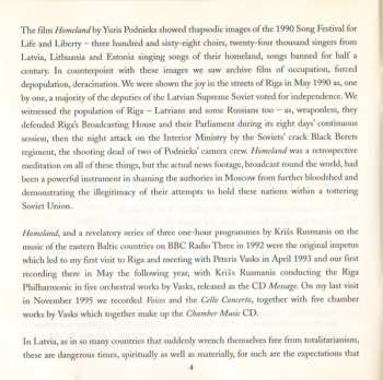 CD Pēteris Vasks: Cello Concerto