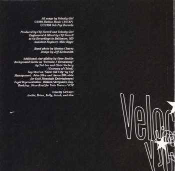 CD Velocity Girl: Gilded Stars and Zealous Hearts