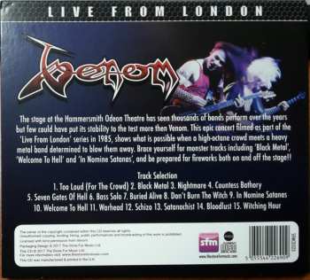 CD Venom: Live From The Hammersmith Odeon Theatre