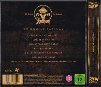 6CD/DVD/Coffret Venom: In Nomine Satanas