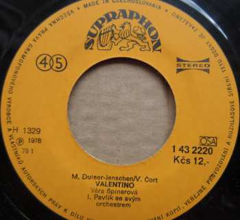 SP Věra Špinarová: Valentino / Můžeme Jít