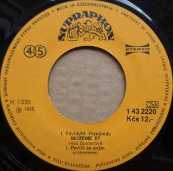 SP Věra Špinarová: Valentino / Můžeme Jít