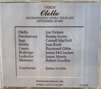 2CD Giuseppe Verdi: Otello