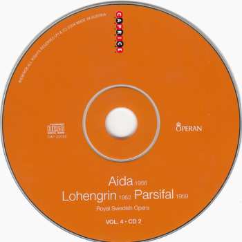 2CD Birgit Nilsson: Verdi: Aida 1956 / Wagner: Lohengrin & Parsifal Excerpts 1952-59