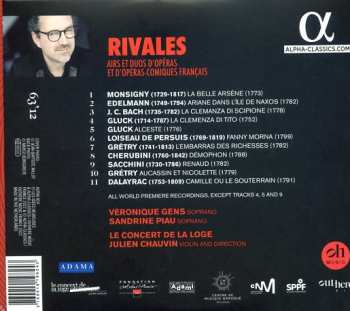 CD Véronique Gens: Rivales : Airs Et Duos D'Opéras Et D'Opéras-Comiques Français