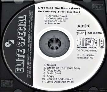 CD Veterinary Street Jazz Band: Dreaming The Hours Away