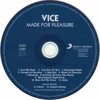 CD Vice: Made For Pleasure