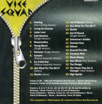 5CD/Coffret Vice Squad: The Albums 1981-1984