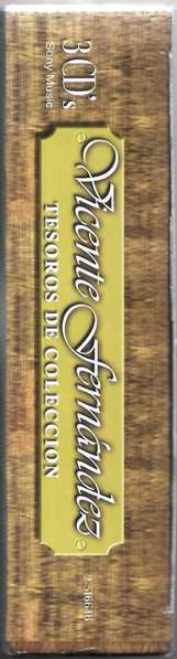 3CD/Coffret Vicente Fernandez: Tesoros De Coleccion
