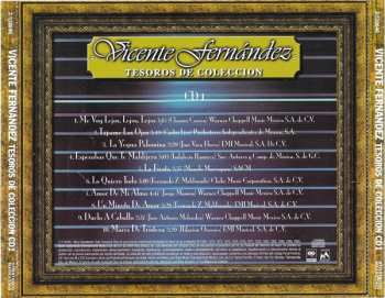 3CD/Coffret Vicente Fernandez: Tesoros De Coleccion