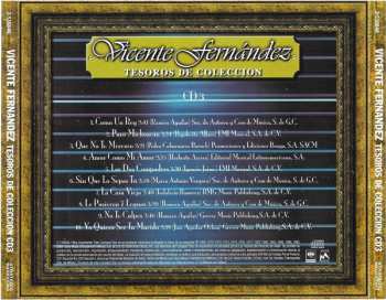 3CD/Coffret Vicente Fernandez: Tesoros De Coleccion