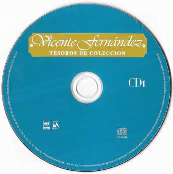 3CD/Coffret Vicente Fernandez: Tesoros De Coleccion