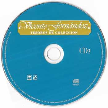 3CD/Coffret Vicente Fernandez: Tesoros De Coleccion