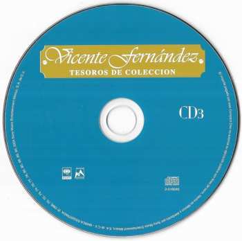 3CD/Coffret Vicente Fernandez: Tesoros De Coleccion