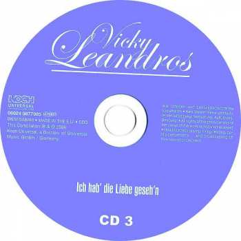 3CD Vicky Leandros: Ich Hab' Die Liebe Geseh'n
