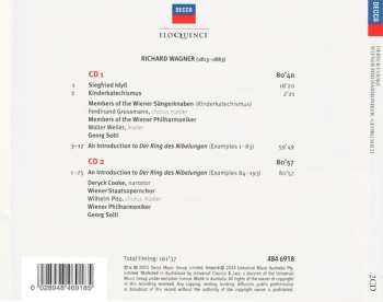 2CD Wiener Philharmoniker: An Introduction To Der Ring Des Nibelungen With Extracts From The Complete Recording
