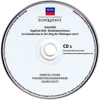 2CD Wiener Philharmoniker: An Introduction To Der Ring Des Nibelungen With Extracts From The Complete Recording