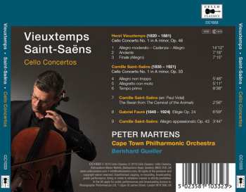 CD Camille Saint-Saëns: Cello Concertos