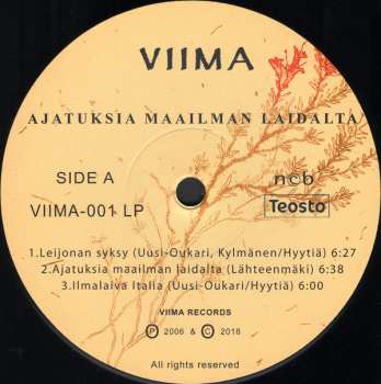 LP Viima: Ajatuksia Maailman Laidalta