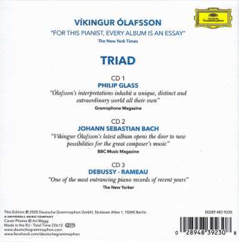 3CD/Coffret Johann Sebastian Bach: Triad