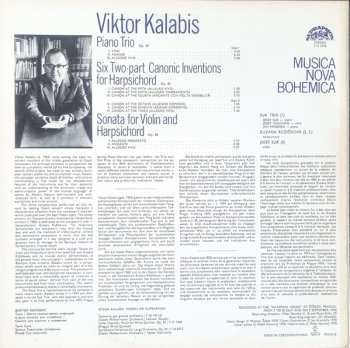 LP Zuzana Růžičková: Piano Trio, Six Two - Part Canonic Inventions For Harpsichord, Sonata For Violin And Harpsichord