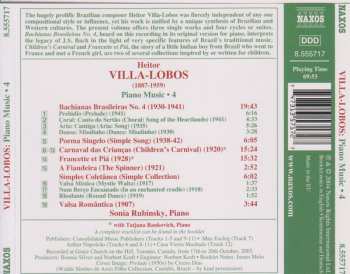 CD Heitor Villa-Lobos: Piano Music • 4 - Bachianas Brasileiras No. 4 • Children's Carnival • Simple Song
