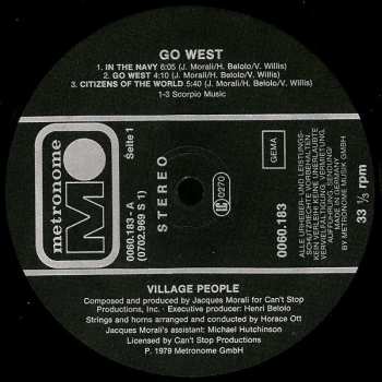 LP Village People: Go West