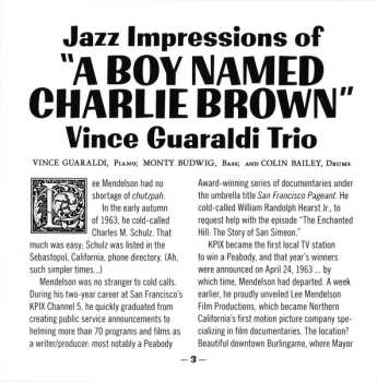 2CD Vince Guaraldi Trio: Jazz Impressions Of "A Boy Named Charlie Brown"