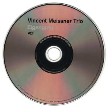 CD Vincent Meissner Trio: Eigengrau
