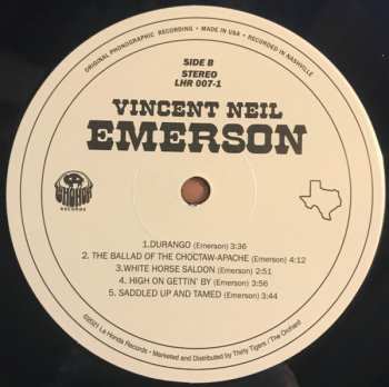 LP Vincent Neil Emerson: Vincent Neil Emerson