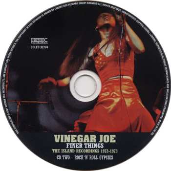 3CD/Coffret Vinegar Joe: Finer Things (The Island Recordings 1972-1973)