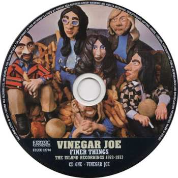 3CD/Coffret Vinegar Joe: Finer Things (The Island Recordings 1972-1973)
