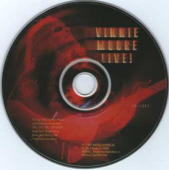 CD Vinnie Moore: Live!