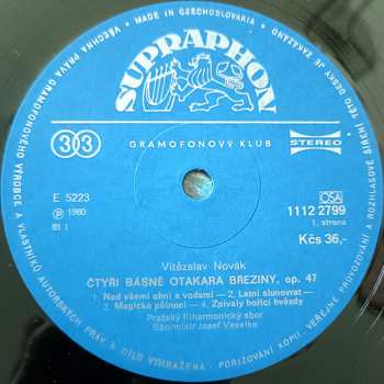 LP Vítězslav Novák: Sbory