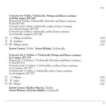 CD Antonio Vivaldi: Concertos For Strings