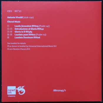 7CD/Coffret Antonio Vivaldi: Sacred Music