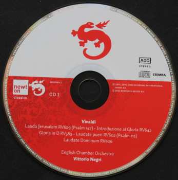 7CD/Coffret Antonio Vivaldi: Sacred Music