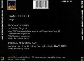 CD Johann Sebastian Bach: Franco Gulli Plays Vivaldi & J.S.Bach
